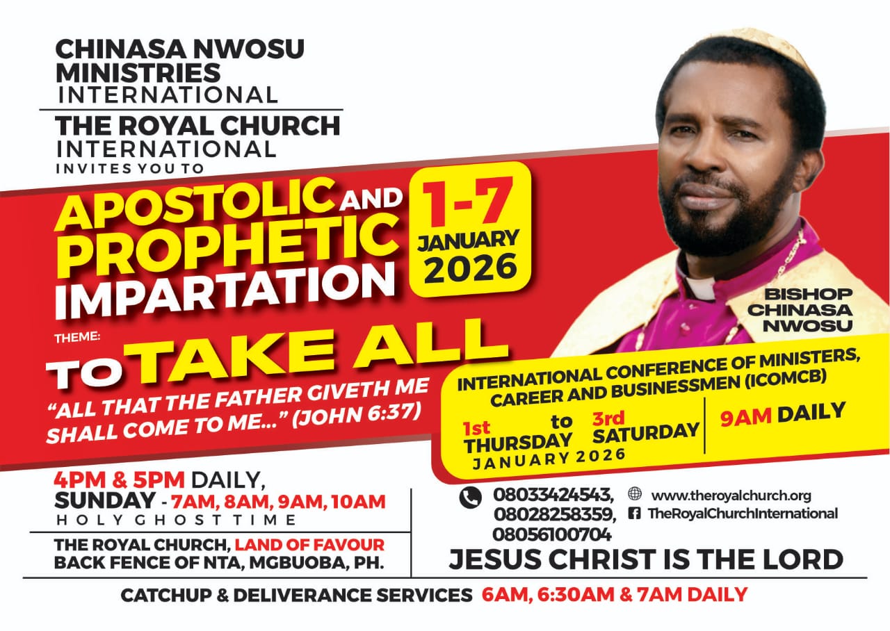 Apostolic and prophetic impartation theme to take all
